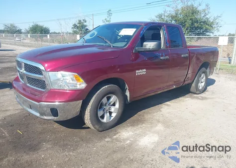 2018 Ram 1500 Tradesman 4X2 6'4 Box z USA, uszkodzony, nr VIN 1C6RR6FG8JS234095